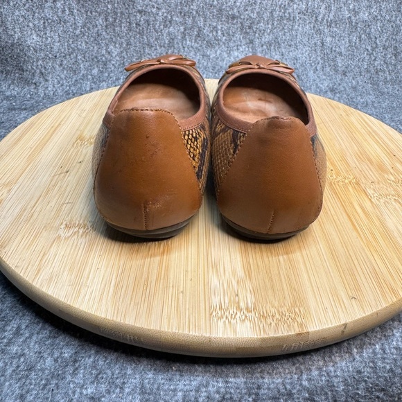 ViONIC Minna Boa Leather Ballet‎ Flats Reptile Sz 6.5 - Picture 3 of 9